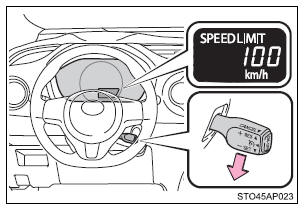 Definir a velocidade do veículo