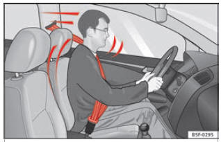 Os condutores que tenham o cinto de segurança corretamente colocado não serão projetados em caso de travagens bruscas