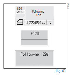 Sistema Follow me Home - fig. 61