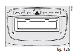 Predisposição para instalação do autorrádio