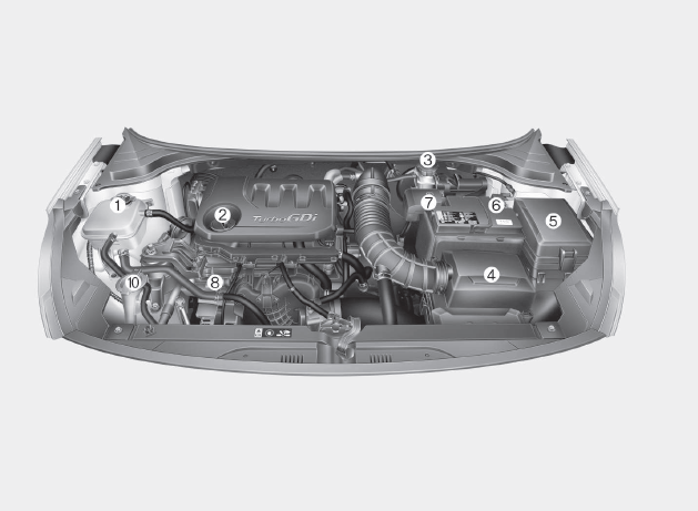 Motor a gasolina (Kappa 1,0L T-GDI)