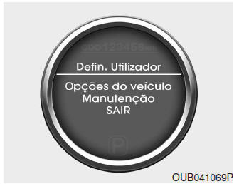 Defin. Utilizador (exclusivo para Tipo B, se instalado)