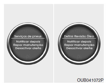 Necessário a substituição do óleo do motor/substuição do pneu