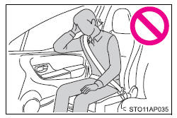 Precauções com os airbags do SRS