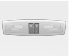 Luzes traseiras de cortesia