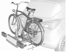 Prender uma bicicleta ao sistema de transporte traseiro