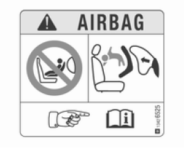 Sistemas de retenção para crianças no banco de passageiro dianteiro com sistemas de airbags