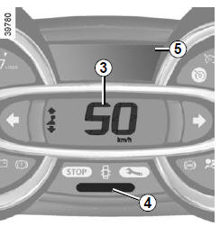 Velocímetro 3 (km ou milhas por hora)