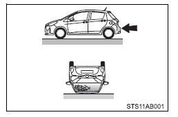 Tipos de colisão em que os airbags do SRS podem não deflagrar (airbags do SRS laterais e de cortina [se equipado])