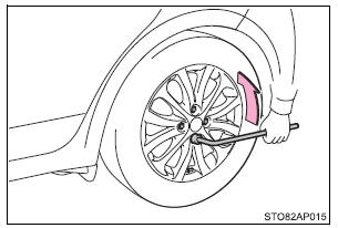 Substituição de um pneu vazio