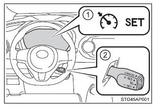 Controlo da velocidade de cruzeiro